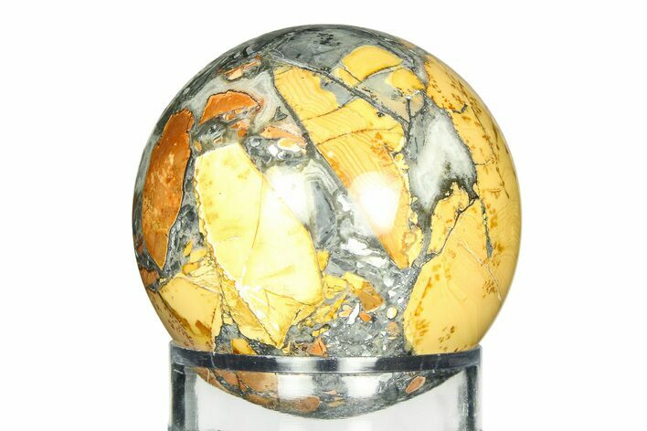 Polished Maligano Jasper Sphere - Excellent Polishing #309471